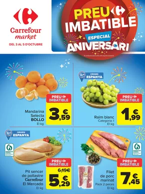 Catálogo Carrefour Market | DEL 3 AL 5 D’OCTUBRE | 2025-10-03T00:00:00.000Z - 2025-10-05T00:00:00.000Z