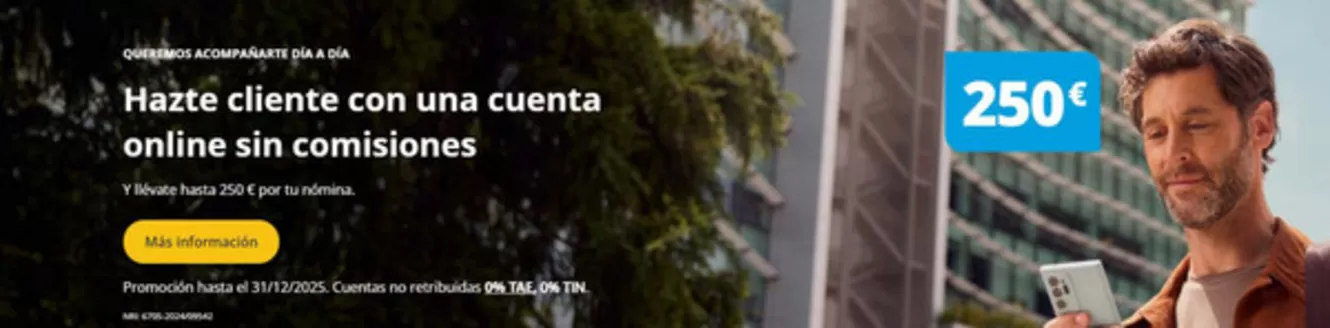 Catálogo CaixaBank en Mungia | Hazte Cliente Con Una Cuenta Online Sin Comisiones | 2025-10-01T00:00:00.000Z - 2025-12-31T00:00:00.000Z