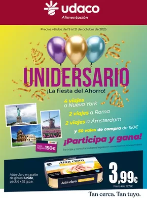 ¡La fiesta de ahorro! Udaco