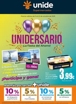 ¡La fiesta de ahorro! UNIDE Supermercados