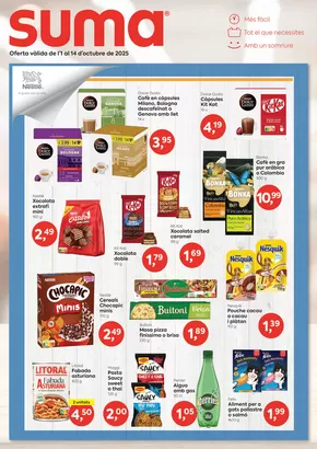 Catálogo Suma Supermercados en Cunit | Oferta vàlida de l’1 al 14 d’octubre de 2025 | 2025-10-01T00:00:00.000Z - 2025-10-14T00:00:00.000Z