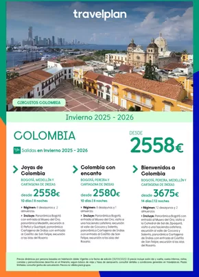 Catálogo Travelplan en Gandia | Travelplan Colombia | 2025-10-02T00:00:00.000Z - 2026-01-31T00:00:00.000Z