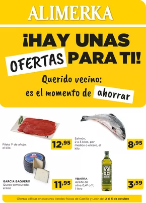 Catálogo Alimerka en Ponferrada | ¡Hay Unas Ofertas Para Ti! | 2025-10-02T00:00:00.000Z - 2025-10-05T00:00:00.000Z