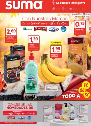 Oferta válida del 1 al 14 de Octubre de 2025