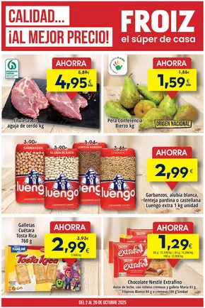 Catálogo Froiz en Acea de Ama | Del 2 AL 20 DE OCTUBRE 2025 | 2025-10-03T00:00:00.000Z - 2025-10-20T00:00:00.000Z