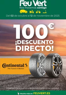 Catálogo Feu Vert en Lugo | 100€ ¡Descuento Directo! | 2025-10-03T00:00:00.000Z - 2025-11-12T00:00:00.000Z