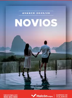 Catálogo Halcón Viajes | Folleto Novios - Avance 2025/2026 | 2025-10-03T00:00:00.000Z - 2026-12-31T00:00:00.000Z