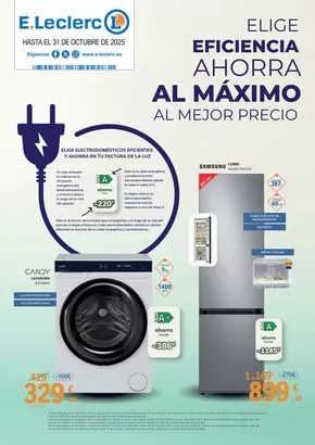 Catálogo E.Leclerc en Deba | Ofertas Electro Octubre | 2025-10-01T00:00:00.000Z - 2025-10-31T00:00:00.000Z