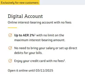 Catálogo Bankinter en Santoña | Digital Account | 2025-10-03T00:00:00.000Z - 2025-11-03T00:00:00.000Z