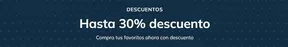 Hasta 30% descuento