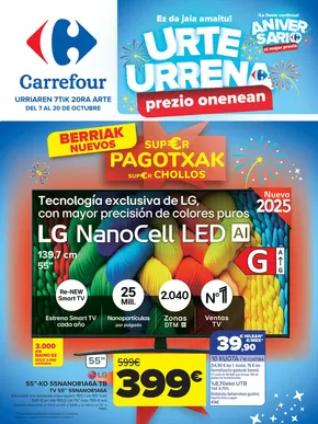 Catálogo Carrefour en Erandio | CHOLLOS | 2025-10-07T00:00:00.000Z - 2025-10-20T00:00:00.000Z