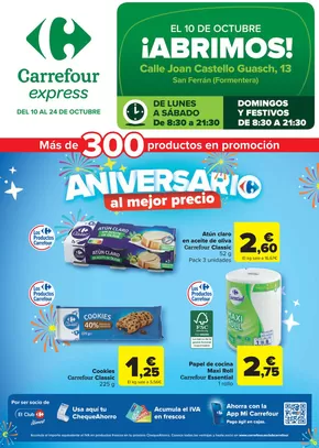 Catálogo Carrefour Express en El Puente | Abrimos!  | 2025-10-10T00:00:00.000Z - 2025-10-24T00:00:00.000Z