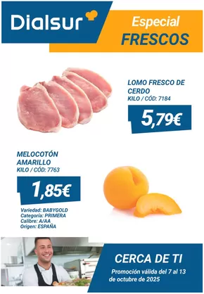 Catálogo Dialsur Cash & Carry | Especial Frescos | 2025-10-07T00:00:00.000Z - 2025-10-13T00:00:00.000Z