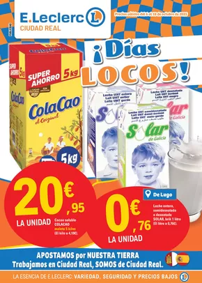 Catálogo E.Leclerc | Precios válidos del 6 al 18 de octubre de 2025 | 2025-10-07T00:00:00.000Z - 2025-10-18T00:00:00.000Z