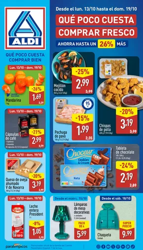 Catálogo ALDI en Albolote | ¡Qué poco cuesta comprar bien! | 2025-10-13T00:00:00.000Z - 2025-10-19T00:00:00.000Z