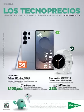 Catálogo El Corte Inglés en Torre del Mar | Los Tecnoprecios | 2025-10-07T00:00:00.000Z - 2025-10-22T00:00:00.000Z