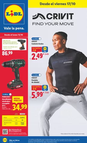 Catálogo Lidl en Sevilla | ¡Bazar Lidl! Ofertas válidas del 13/10 al 19/10 | 2025-10-13T00:00:00.000Z - 2025-10-19T00:00:00.000Z
