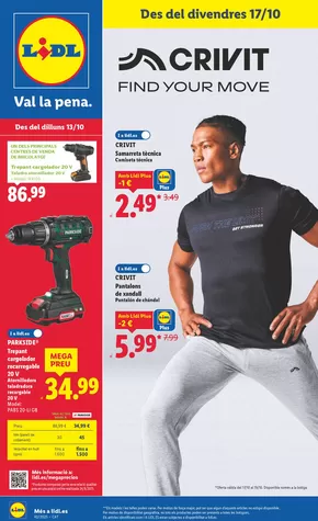 Catálogo Lidl en Castelldefels | ¡Bazar Lidl! Ofertas válidas del 13/10 al 19/10 | 2025-10-13T00:00:00.000Z - 2025-10-19T00:00:00.000Z