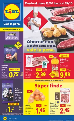 Catálogo Lidl en Los Realejos (Tenerife) | № 1 PRECIO - Ofertas válidas del 13/10 al 19/10 | 2025-10-13T00:00:00.000Z - 2025-10-19T00:00:00.000Z