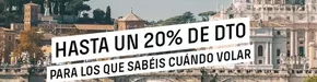 Catálogo Vueling en Acea de Ama | Hasta un 20% de dto | 2025-10-07T00:00:00.000Z - 2025-10-09T00:00:00.000Z