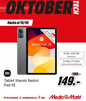 Catálogo MediaMarkt en A Coruña | Oktober Tech | 2025-10-08T00:00:00.000Z - 2025-10-15T00:00:00.000Z