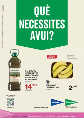Catálogo Hipercor en A Coruña | Què Necessites Avui? | 2025-10-09T00:00:00.000Z - 2025-10-22T00:00:00.000Z