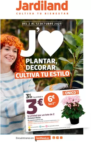 Catálogo Jardiland en Mota del Cuervo | Cultiva Tu Bienestar | 2025-10-09T00:00:00.000Z - 2025-10-12T00:00:00.000Z