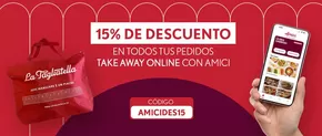 Catálogo La Tagliatella en Puerto Rico | 15% En Take Away Por Ser Amici | 2025-10-09T00:00:00.000Z - 2025-10-24T00:00:00.000Z