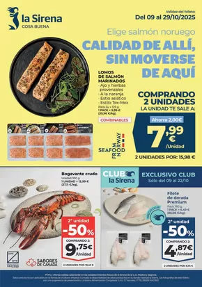 Del 09 al 29/10/2025
