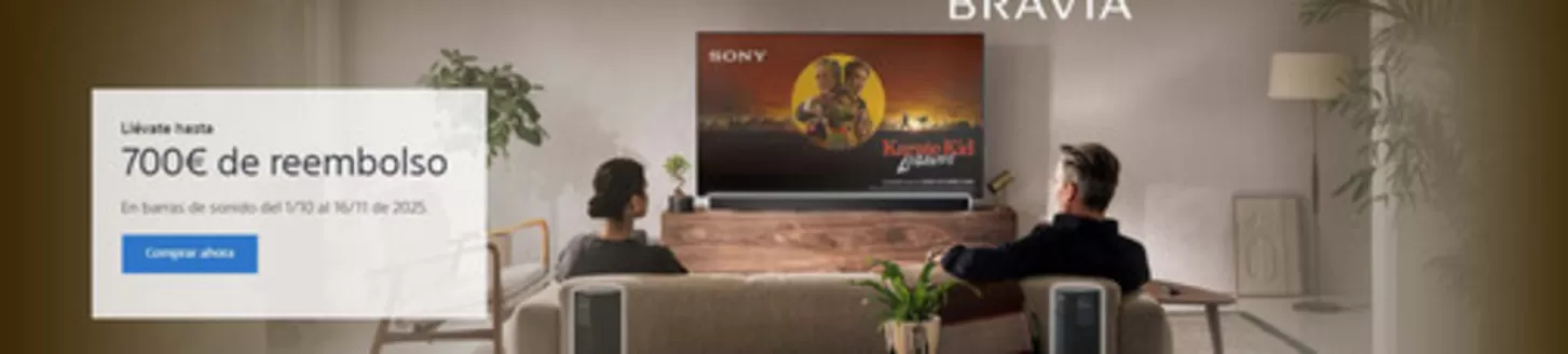 Catálogo Sony | Promoción  | 2025-10-10T00:00:00.000Z - 2025-11-16T00:00:00.000Z