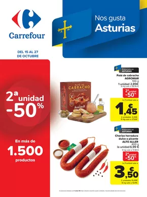 Catálogo Carrefour en Gijón | REGIONAL (Articulos locales de Alimentación, dulces, bebidas) | 2025-10-15T00:00:00.000Z - 2025-10-27T00:00:00.000Z