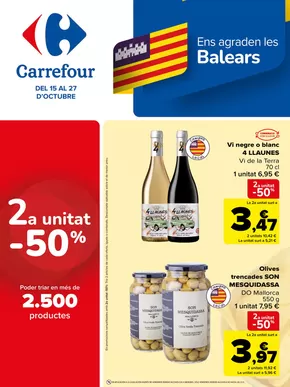 Catálogo Carrefour en Palma de Mallorca | REGIONAL (Articulos locales de Alimentación, dulces, bebidas) | 2025-10-15T00:00:00.000Z - 2025-10-27T00:00:00.000Z