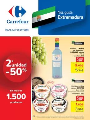 Catálogo Carrefour en Villanueva de la Serena | REGIONAL (Articulos locales de Alimentación, dulces, bebidas) | 2025-10-15T00:00:00.000Z - 2025-10-27T00:00:00.000Z