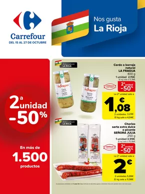 Catálogo Carrefour en Logroño | REGIONAL (Articulos locales de Alimentación, dulces, bebidas) | 2025-10-15T00:00:00.000Z - 2025-10-27T00:00:00.000Z