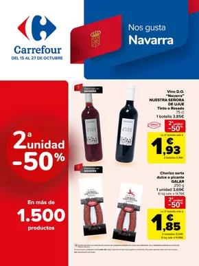 Catálogo Carrefour en Pamplona | REGIONAL (Articulos locales de Alimentación, dulces, bebidas) | 2025-10-15T00:00:00.000Z - 2025-10-27T00:00:00.000Z