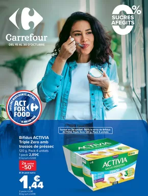 Catálogo Carrefour en Santa Susanna | SIN AZUCARES AÑADIDOS | 2025-10-15T00:00:00.000Z - 2025-10-30T00:00:00.000Z