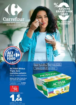 Catálogo Carrefour en Oiartzun | SIN AZUCARES AÑADIDOS | 2025-10-15T00:00:00.000Z - 2025-10-30T00:00:00.000Z