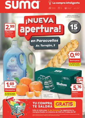 Catálogo Suma Supermercados | Nueva apertura | 2025-10-15T00:00:00.000Z - 2025-10-28T00:00:00.000Z