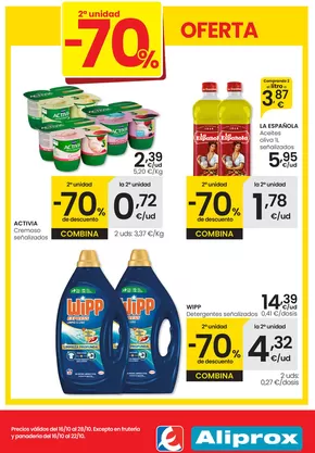 Catálogo Eroski en Madrid | 2a unidad -70% Aliprox | 2025-10-16T00:00:00.000Z - 2025-10-28T00:00:00.000Z