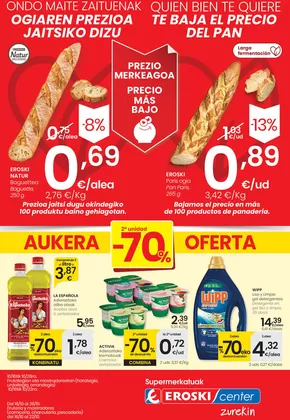 Catálogo Eroski | Prezio Merkeagoa EROSKI CENTER | 2025-10-16T00:00:00.000Z - 2025-10-28T00:00:00.000Z