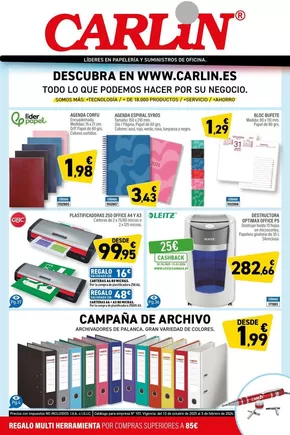 Catálogo Carlin en Olula del Río | Del 12 de octubre de 2025 al 5 de febrero de 2026. | 2025-10-14T00:00:00.000Z - 2026-02-05T00:00:00.000Z