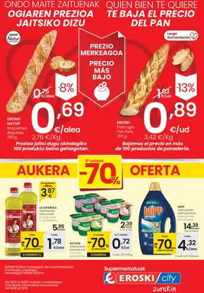 Catálogo Eroski | Prezio Merkeagoa EROSKI CITY | 2025-10-16T00:00:00.000Z - 2025-10-28T00:00:00.000Z