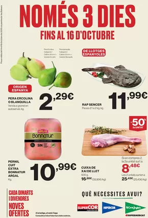 Catálogo El Corte Inglés | Només 3 Dies | 2025-10-14T00:00:00.000Z - 2025-10-16T00:00:00.000Z