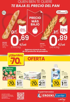 Catálogo Eroski | 2a unidad -70% | 2025-10-16T00:00:00.000Z - 2025-10-28T00:00:00.000Z