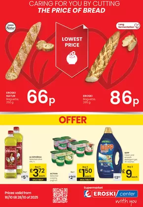 Catálogo Eroski en Calatayud | Lowest Price | 2025-10-16T00:00:00.000Z - 2025-10-28T00:00:00.000Z