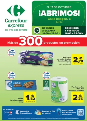Catálogo Carrefour Express en Sevilla | Abrimos!  | 2025-10-17T00:00:00.000Z - 2025-10-31T00:00:00.000Z