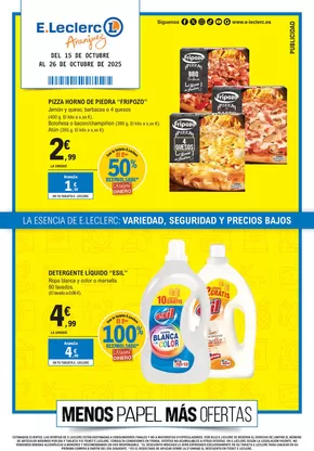 Catálogo E.Leclerc en Cerdanyola del Vallès | Menos papel Más ofertas | 2025-10-15T00:00:00.000Z - 2025-10-26T00:00:00.000Z