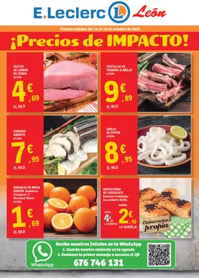 Catálogo E.Leclerc en Cerdanyola del Vallès | Precios válidos del 14 al 18 de octubre de 2025 | 2025-10-15T00:00:00.000Z - 2025-10-18T00:00:00.000Z