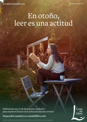 Catálogo Casa del Libro en Colmenar | En otoño, leer esuna actitud | 2025-10-15T00:00:00.000Z - 2025-11-30T00:00:00.000Z
