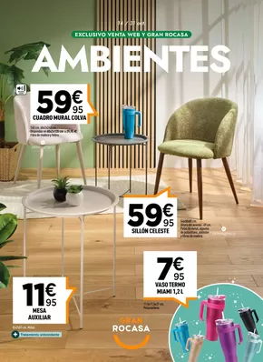 Catálogo Rocasa | Ambientes | 2025-10-15T00:00:00.000Z - 2025-10-31T00:00:00.000Z